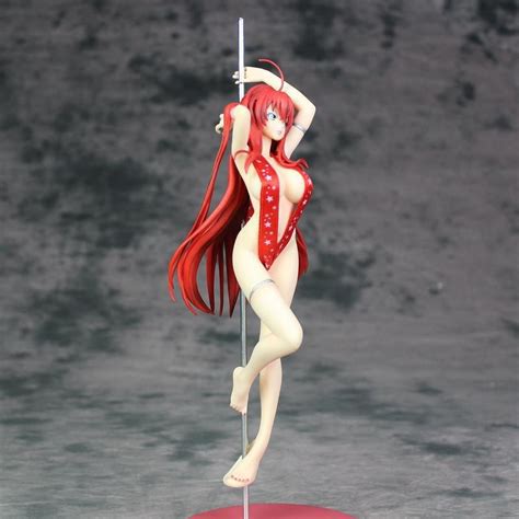 10" Anime High School DxD Figures Rias Gremory Pole Dancing Girls ...