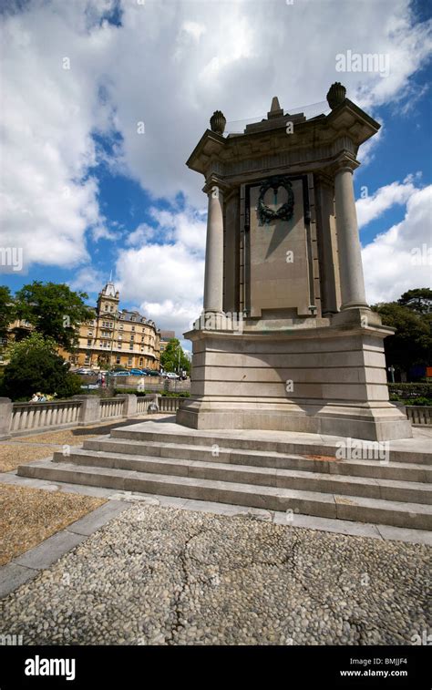 Meyrick Park Bournemouth Dorset UK War Memorial Town Hall Stock Photo - Alamy