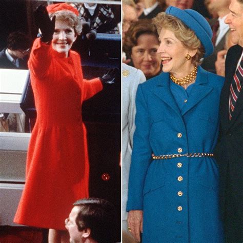 Nancy Reagan's Inauguration Day Style | See What First Ladies Wore For ...