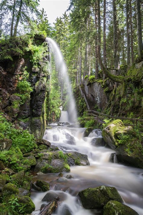 Another waterfall. - Another Black Forest classic | Waterfall, Landscape features, Waterfall ...