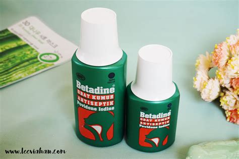 Beauty Blogger Indonesia by Lee Via Han: Betadine Obat Kumur Antiseptik Jadi Bagian P3K Dirumah ...