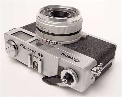 cameras;: Canon Canonet 28; - from the other Martin Taylor