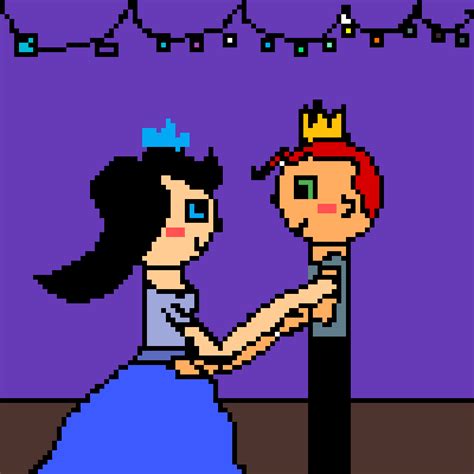 Pixilart - Prom King and Queen by Moonpaw