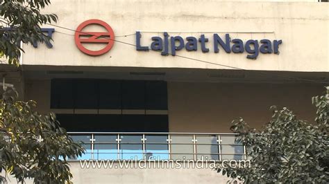 Lajpat Nagar metro station, Delhi - YouTube