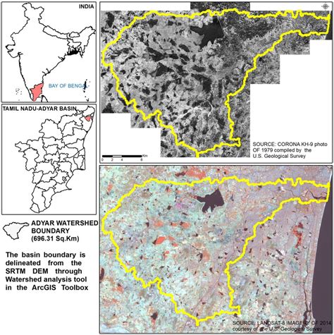 Image showing the map of the study area The Adyar watershed is... | Download Scientific Diagram