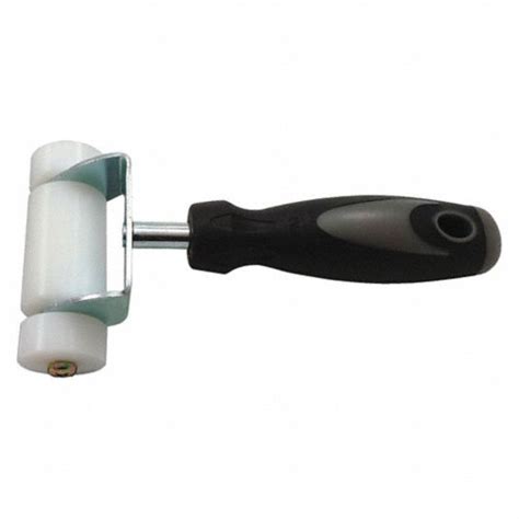 WESTWARD Carpet Seam Roller, 3-1/2 In, Stl, Smooth - 13A749|13A749 - Grainger