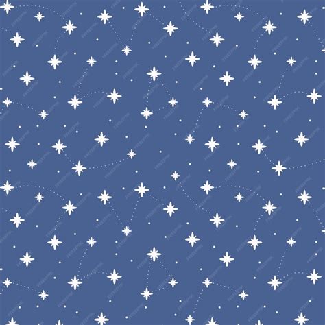 Free Vector | Hand drawn star pattern illustration