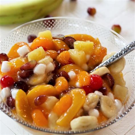 Quick & Simple Canned Fruit Salad Recipe - Seeking The RV Life