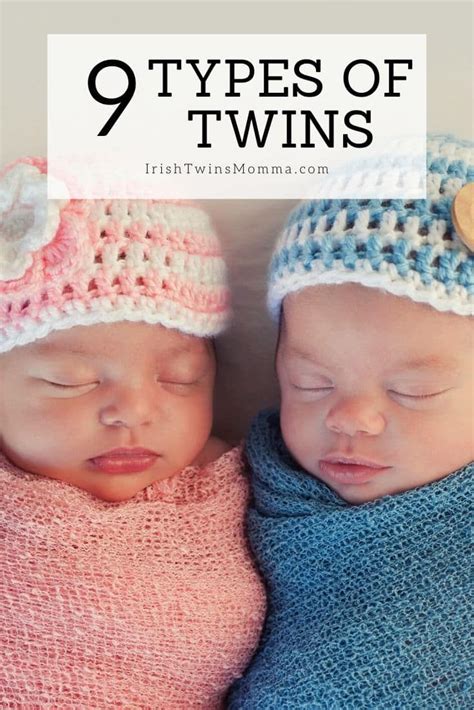 Types of Twins | Types of twins, Irish twins, Twins