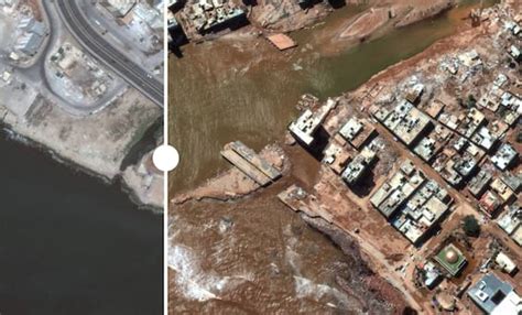 Floods in Libya, photos before and after the disaster - Italian Post