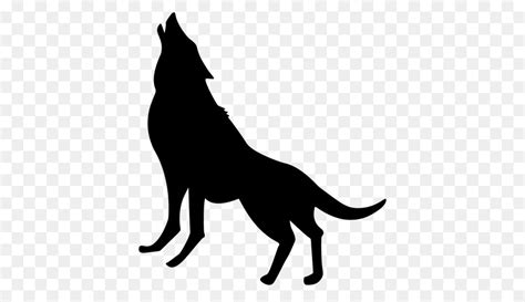 Free Howling Dog Silhouette, Download Free Howling Dog Silhouette png ...