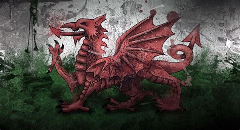 magnaen | Welsh flag, Flags wallpaper, Welsh dragon