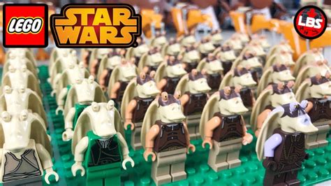 My LEGO Star Wars Gungan Army (2020 Edition) - YouTube