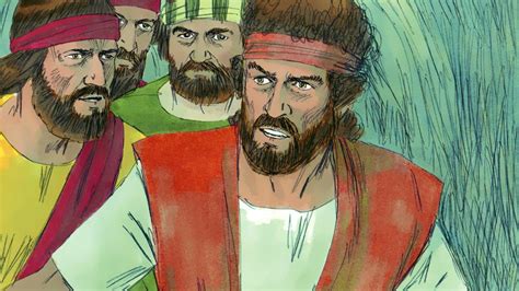 Animated Bible Stories: David Spares King Sauls Life| 1 Samuel 22:1-2 ...