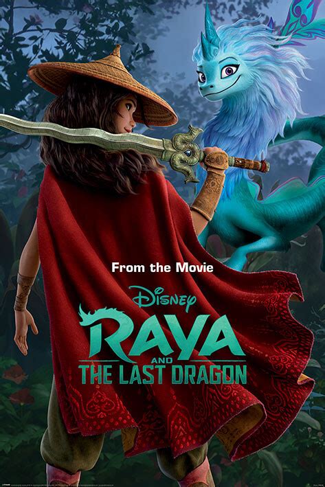 Raya and the Last Dragon - Warrior in the Wild Poster | All posters in one place | 3+1 FREE