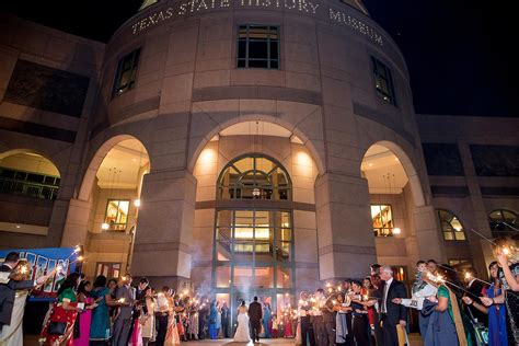 Bob Bullock Museum Wedding - Jocelyn & Prakash - Downtown Austin - Austin Wedding Photographers