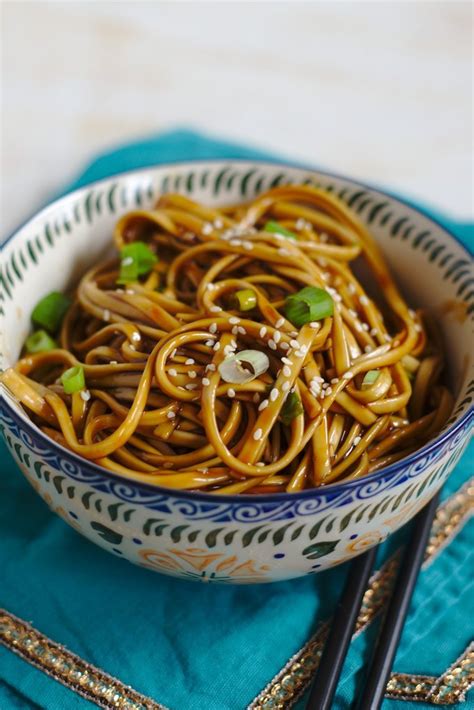 Teriyaki Noodles – Mildly Meandering