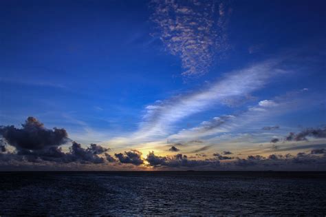 Maldives Sunset Free Stock Photo - Public Domain Pictures