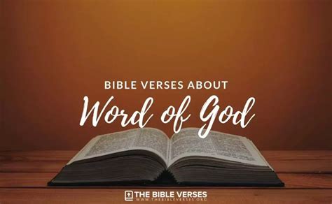 30 Bible Verses about The Word of God - Scripture Quotes