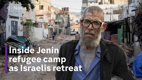 Inside Jenin refugee camp as Israeli forces end two-day raid – Channel 4 News