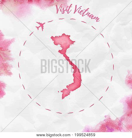 Vietnam Watercolor Vector & Photo (Free Trial) | Bigstock