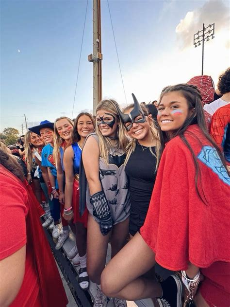 football theme: 🦸🏼‍♀️ 🏈 in 2024 | Football game outfit, Football season outfits, Cat woman costume