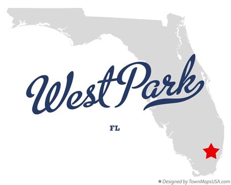 Map of West Park, FL, Florida