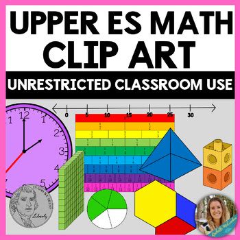 Upper Elementary Math Clip Art Bundle! by Rachelle McCracken | TPT