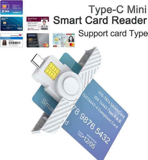 Buy Type C CAC Reader, DOD Military USB C Common Access CAC Card Reader, USB Smartfold Type C ...