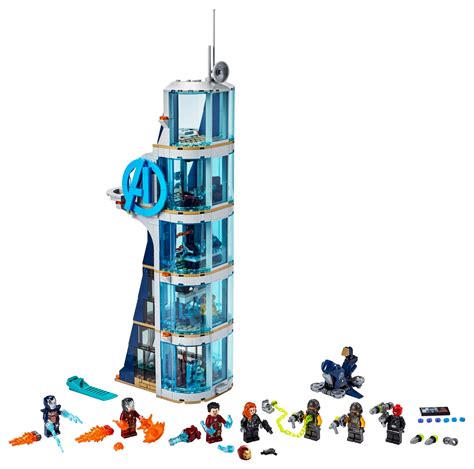 Avengers Tower Battle 76166 | Marvel | Buy online at the Official LEGO® Shop AU