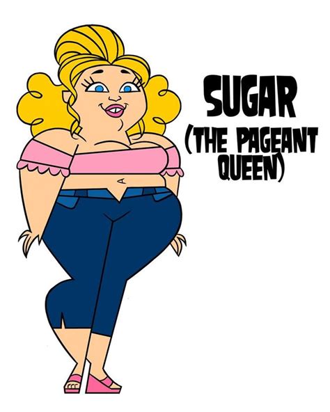 Meet Sugar (The Pageant Queen) | Total drama island, Drama, Funny pictures