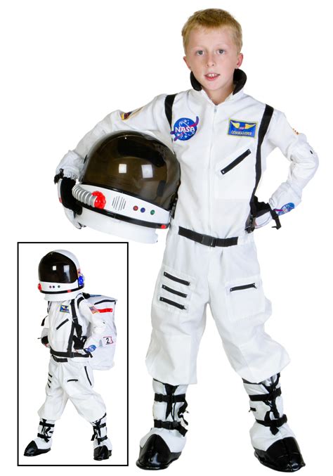 Child White Astronaut Costume