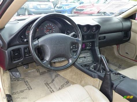 Tan Interior 1997 Mitsubishi 3000GT VR-4 Turbo Photo #68037014 | GTCarLot.com