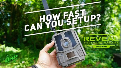 How fast can you set up the all new REVEAL Cellular Trailcam from ...