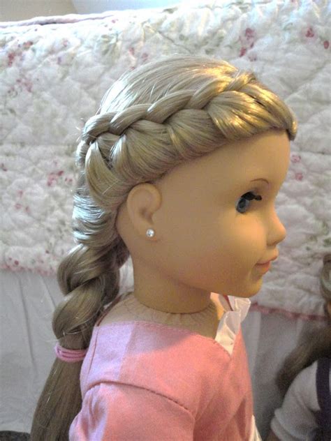 American Girl Doll Chronicles: Beautiful French Braid Hairstyles | American girl doll hairstyles ...