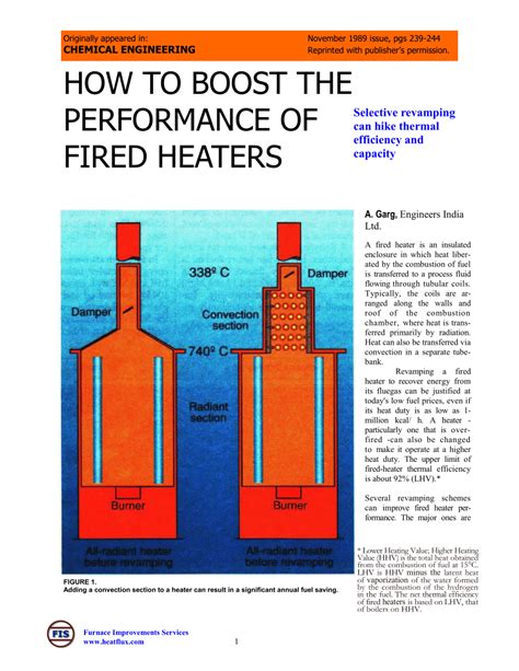 (PDF) How to boost the performance of Fired Heaters