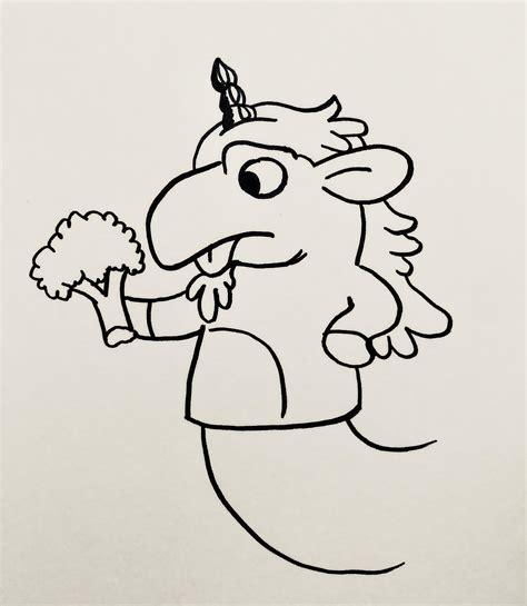 Doodle of Unicorse. Would probably make a fun coloring page for the ...