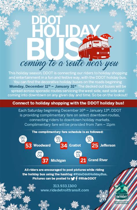 DDOT Offering Complimentary Fare On Select Downtown Routes on Saturdays