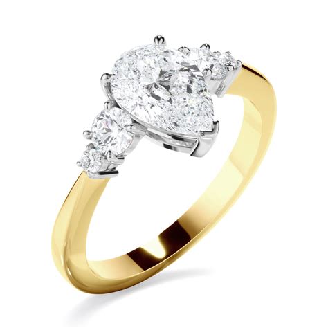 Pear Cut Diamond Engagement Ring - Andrew Mazzone