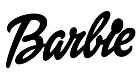 Barbie Font Svg