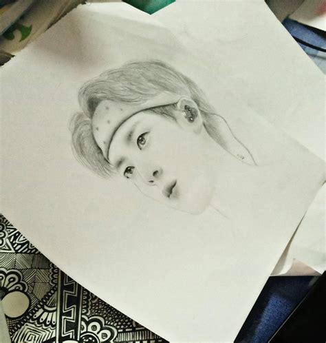 ೃ⁀ Jin fanart💞 | ARMY's Amino