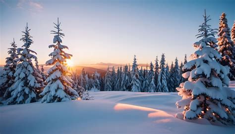 Winter Snow Landscape Free Stock Photo - Public Domain Pictures