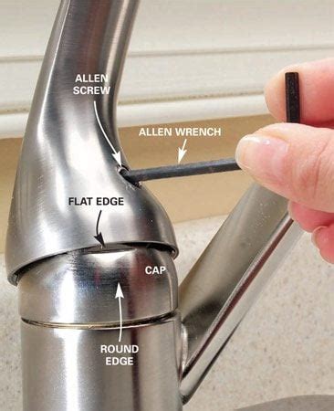 How to Repair a Single-Handle Kitchen Faucet | The Family Handyman