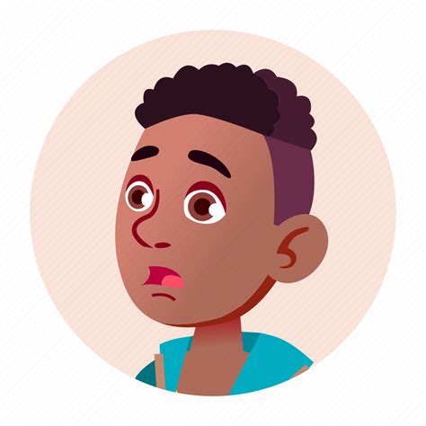 African, avatar, black, boy, face, people, school icon - Download on ...