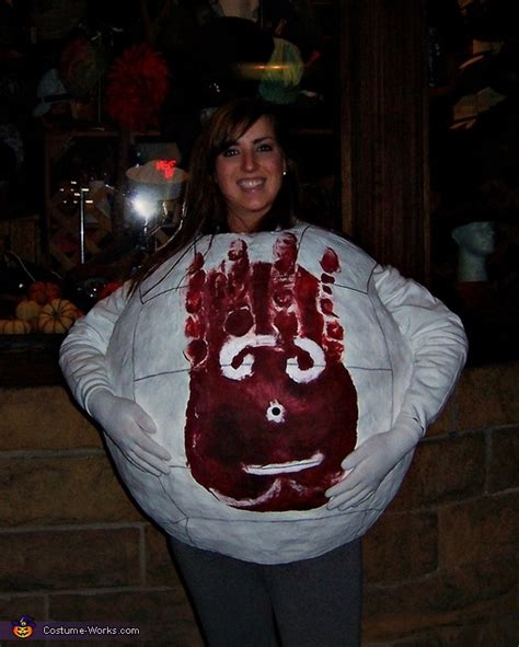 Wilson from Cast Away Homemade Halloween Costume