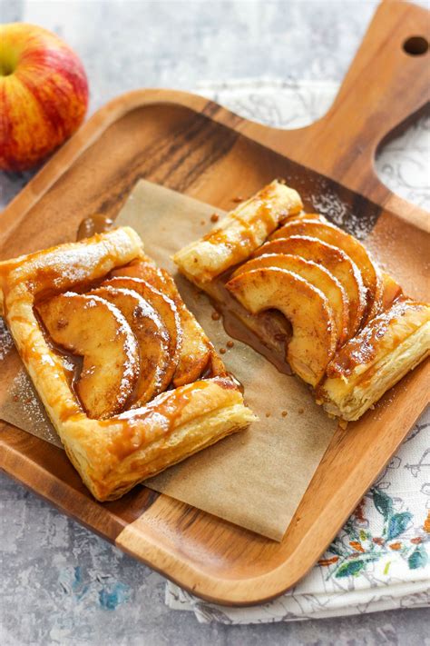 Apple Cinnamon Puff Pastry Tart | Puff pastry tart, Dessert recipes ...