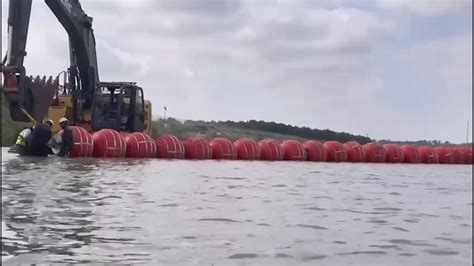 Texas border barrier buoys: Mexico files complaint | wfaa.com