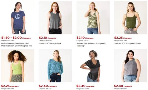 Kohl’s: Up to 94% OFF Clearance Clothes *Men’s, Women’s & Kids ...