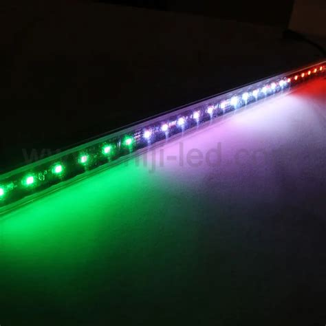 Programmable 48pixels Dimmable Rgb Led Bar Dmx Aluminium Angle Stick Epistar 12v Waterproof ...