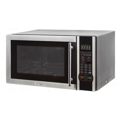 Magic Chef Microwave, Magic Chef, 1.1 Cu. Ft., Silver | Microwave Ovens ...